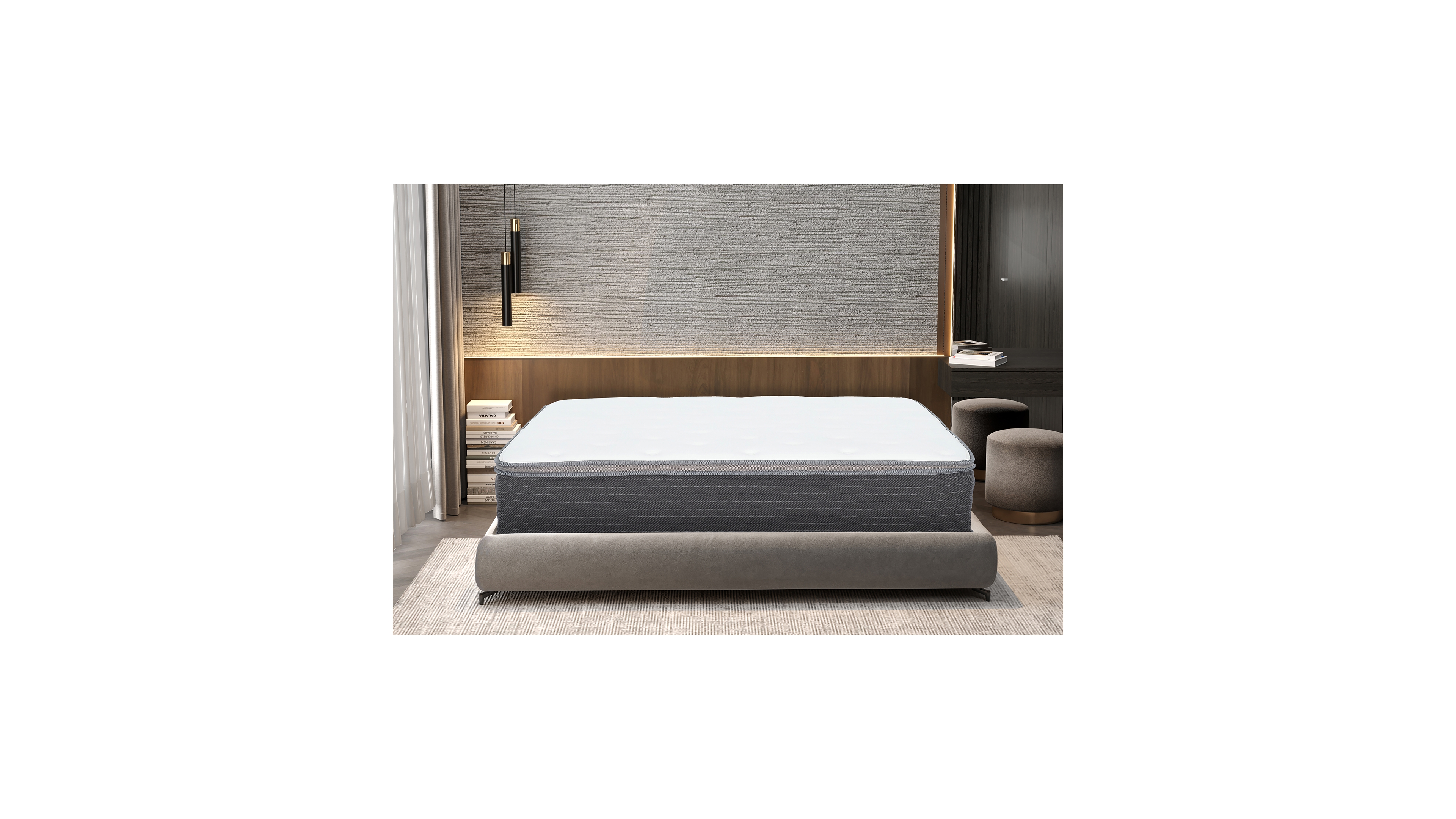 Primo International Symmetry2 10" Plush Pillowtop Mattress in a Box