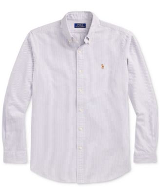 Men's Long-Sleeve Oxford Shirt