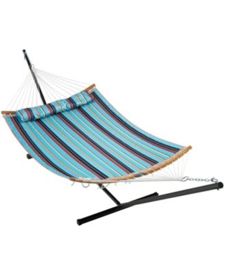 2-Person Heavy-Duty Hammock Stand with Storage Bag