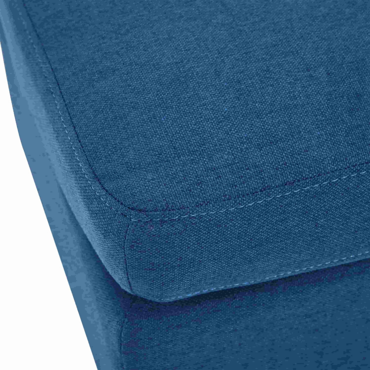 The Pop Home Contemporary Upholstered Ottoman, Footrest & Accent Furniture for Living Room, Bedroom & Office-The Pop Home