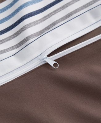 Monterey Stripe 3-Pc. Duvet Cover Set, Full/Queen