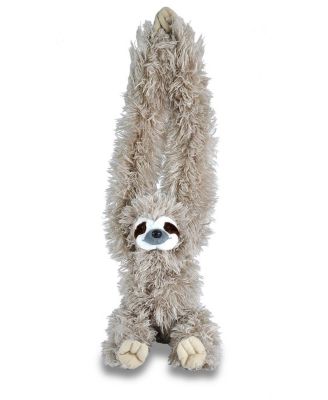 Hanging Monkey Three Toed Sloth Stuffed Animal, 20 Inches
