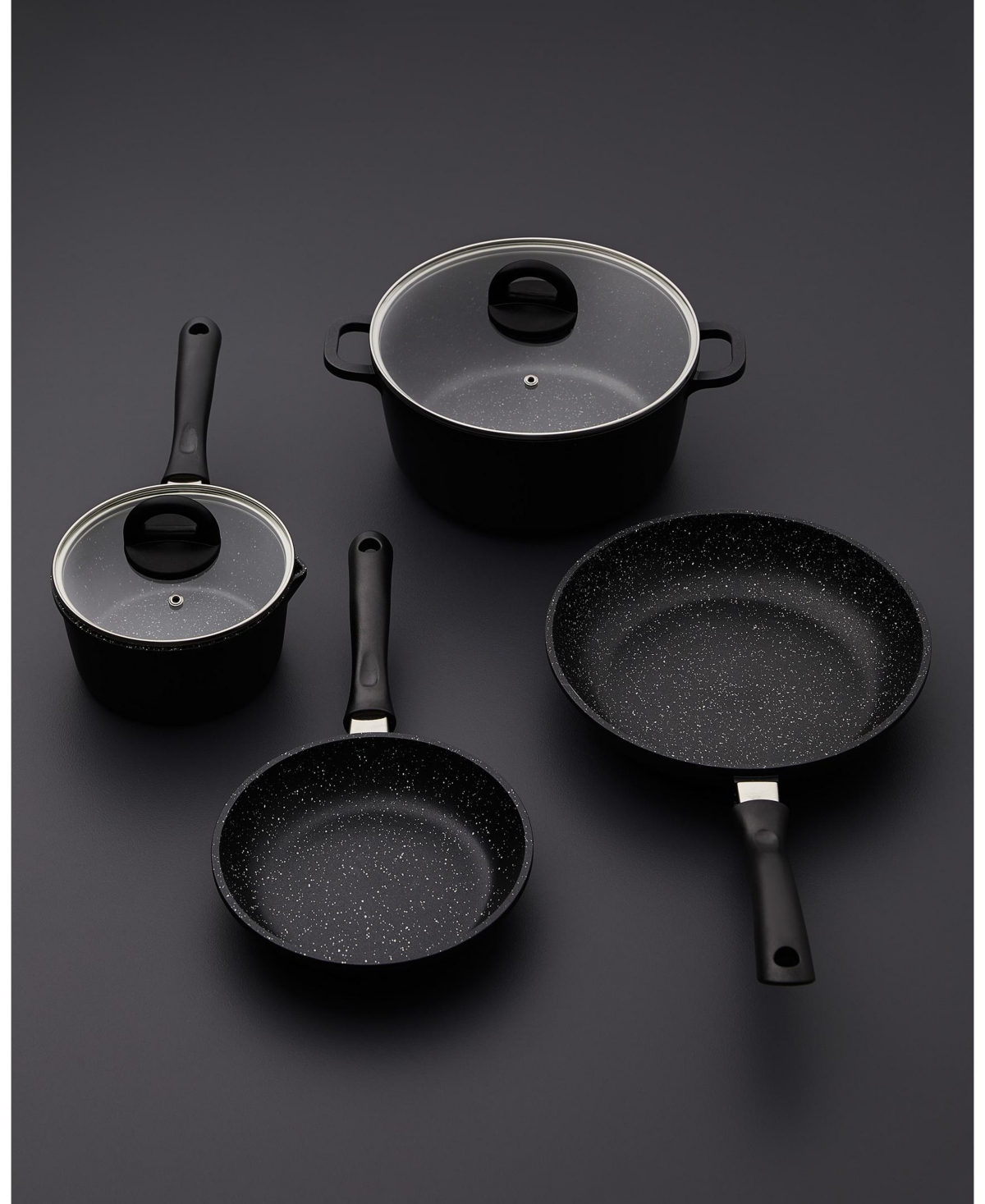 CUISINE::PRO STONE 6PC CAST ALUMINUM SET