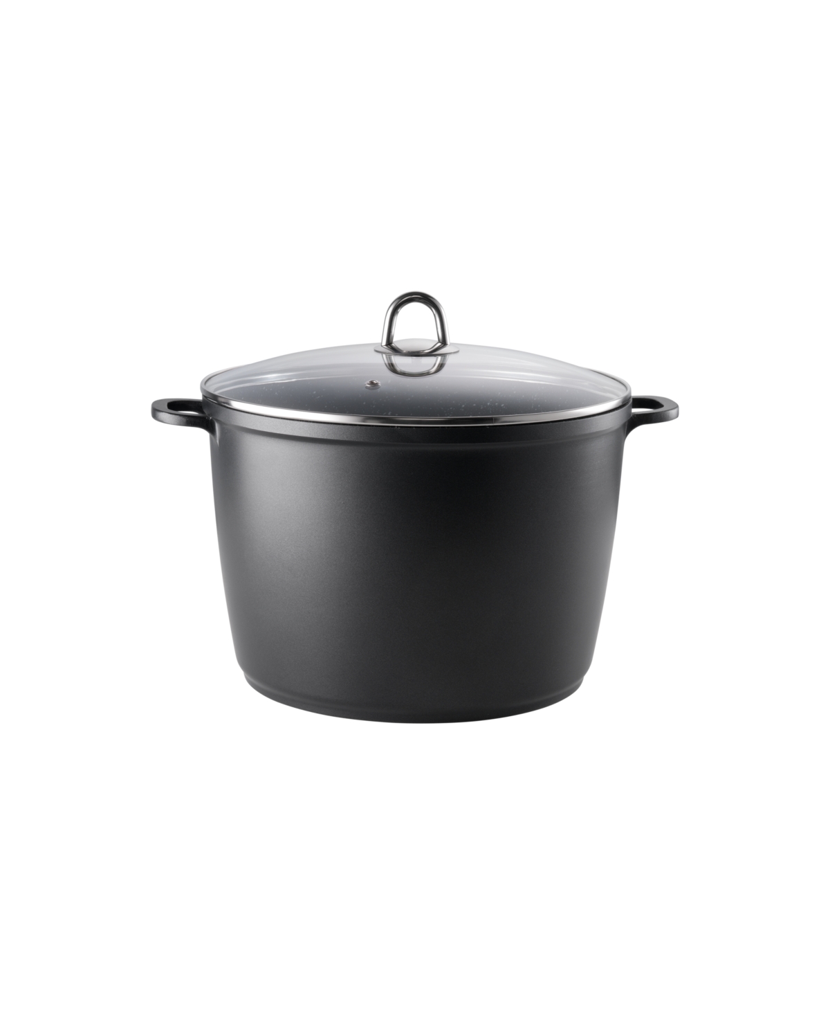 Cuisine::pro Granite 11.5qt Cast Aluminum Stockpot In Black