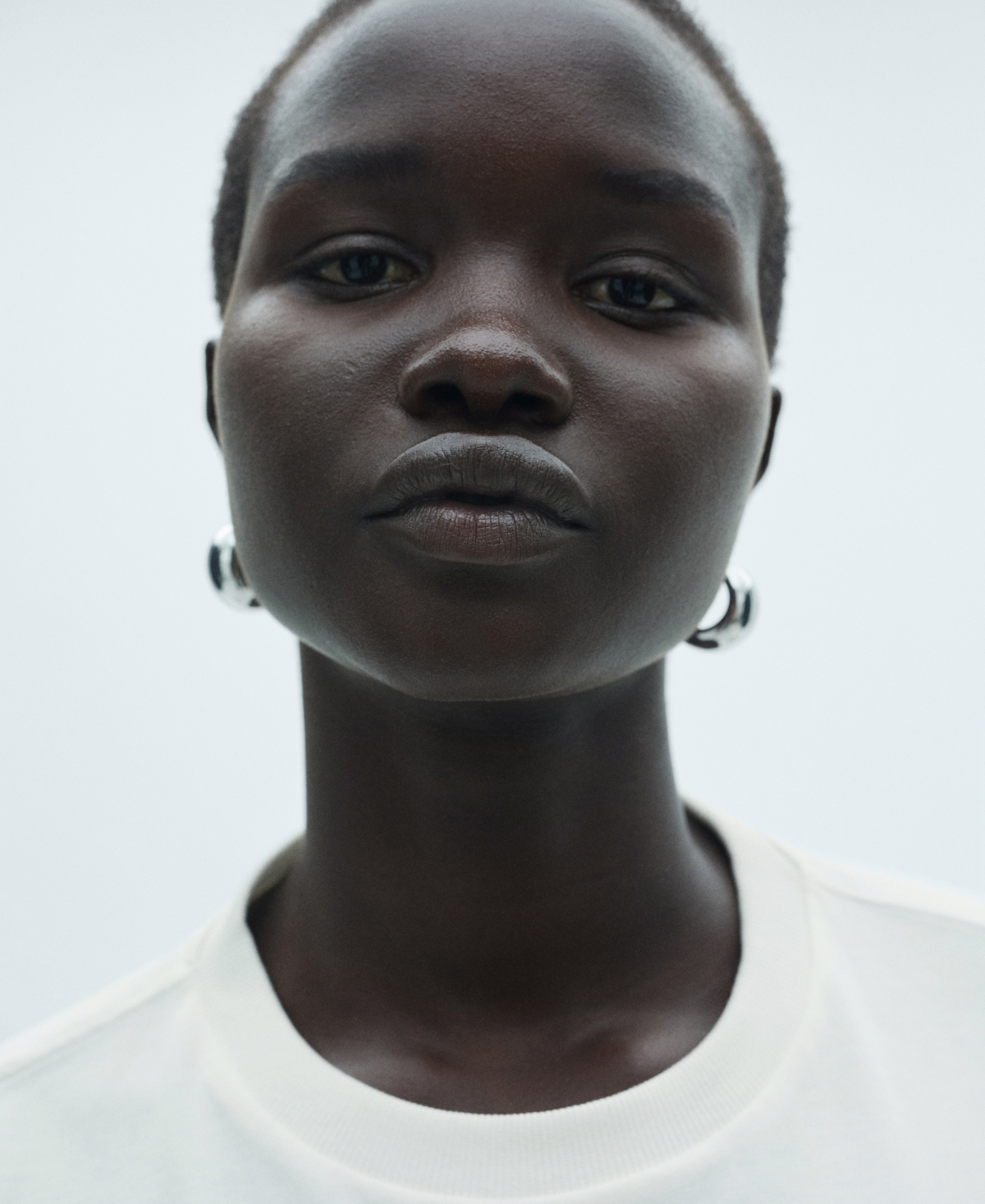 Mango Women's Pockets Cotton T-Shirt