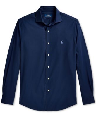 Men's Classic-Fit Stretch Poplin Shirt