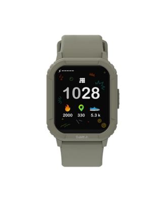 Cubitt Jr. Kids Smart watch Fitness Tracker for Boys and Girls with Silicone band. - Forest green