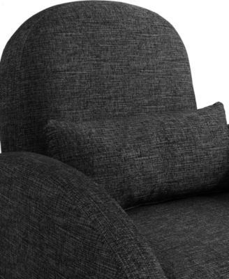 35.2" Polyester Toluca Convertible Chair