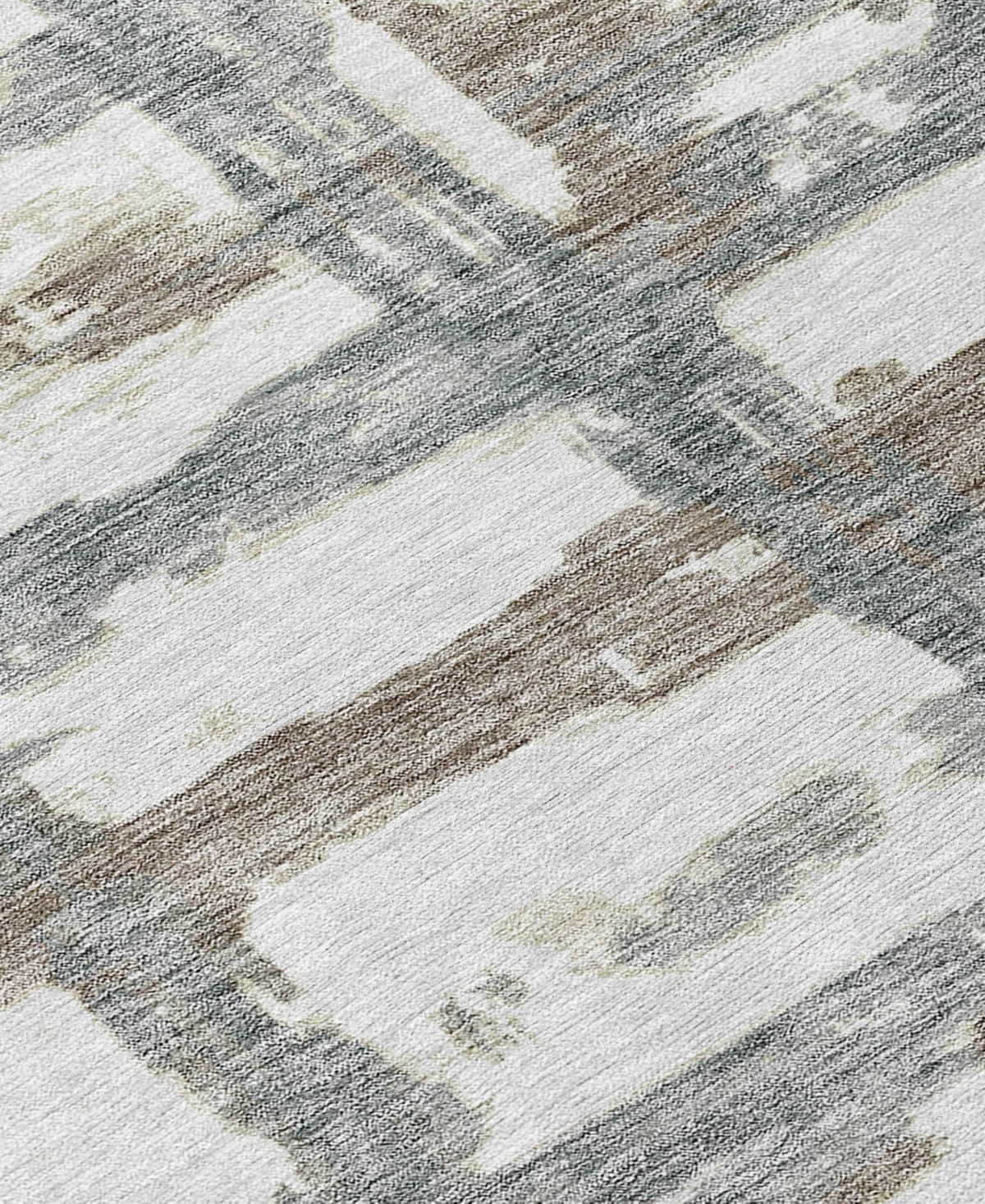 Addison Chantille Acn745 9'x12' Area Rug In Silver