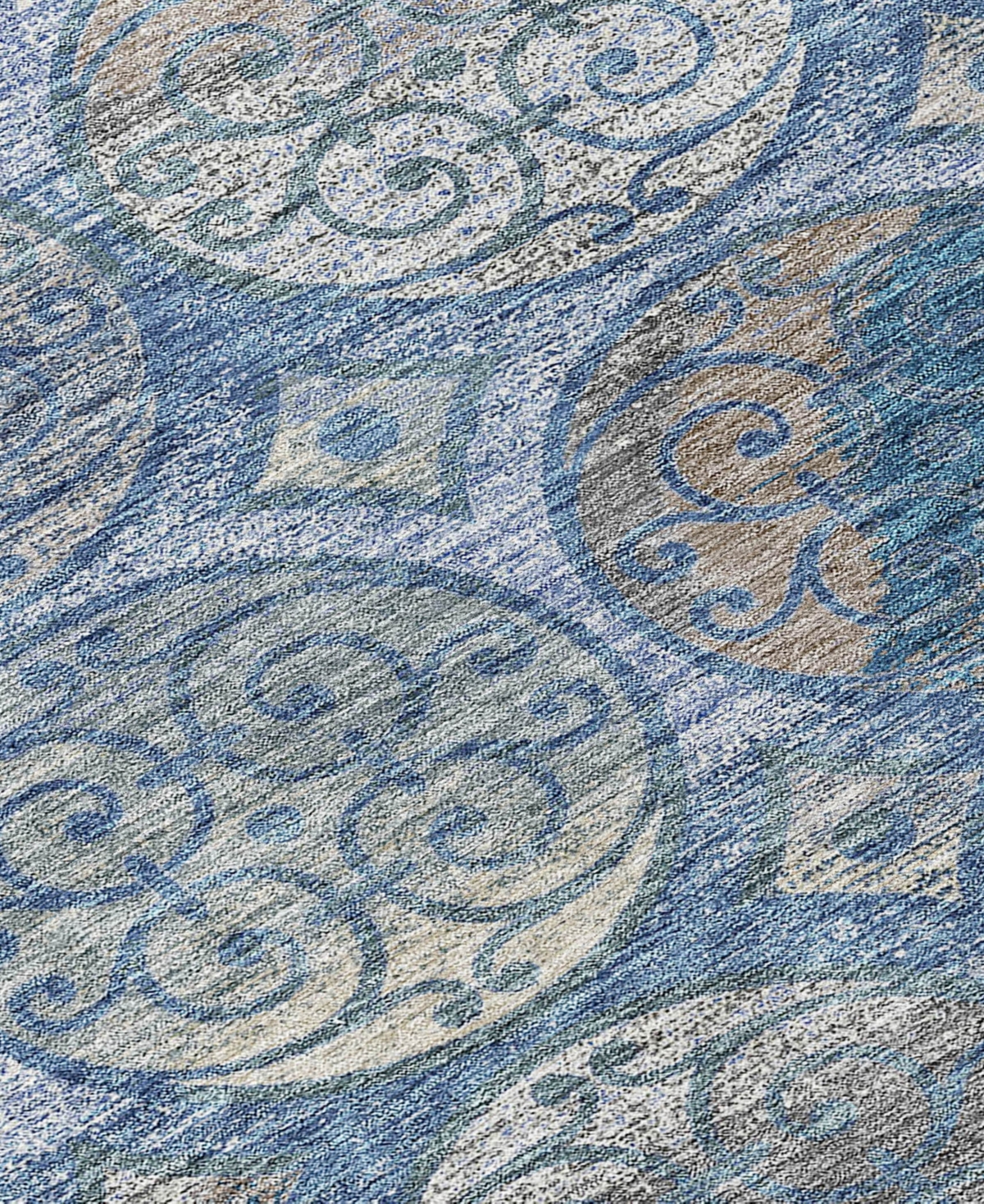Addison Chantille Acn738 9'x12' Area Rug In Blue