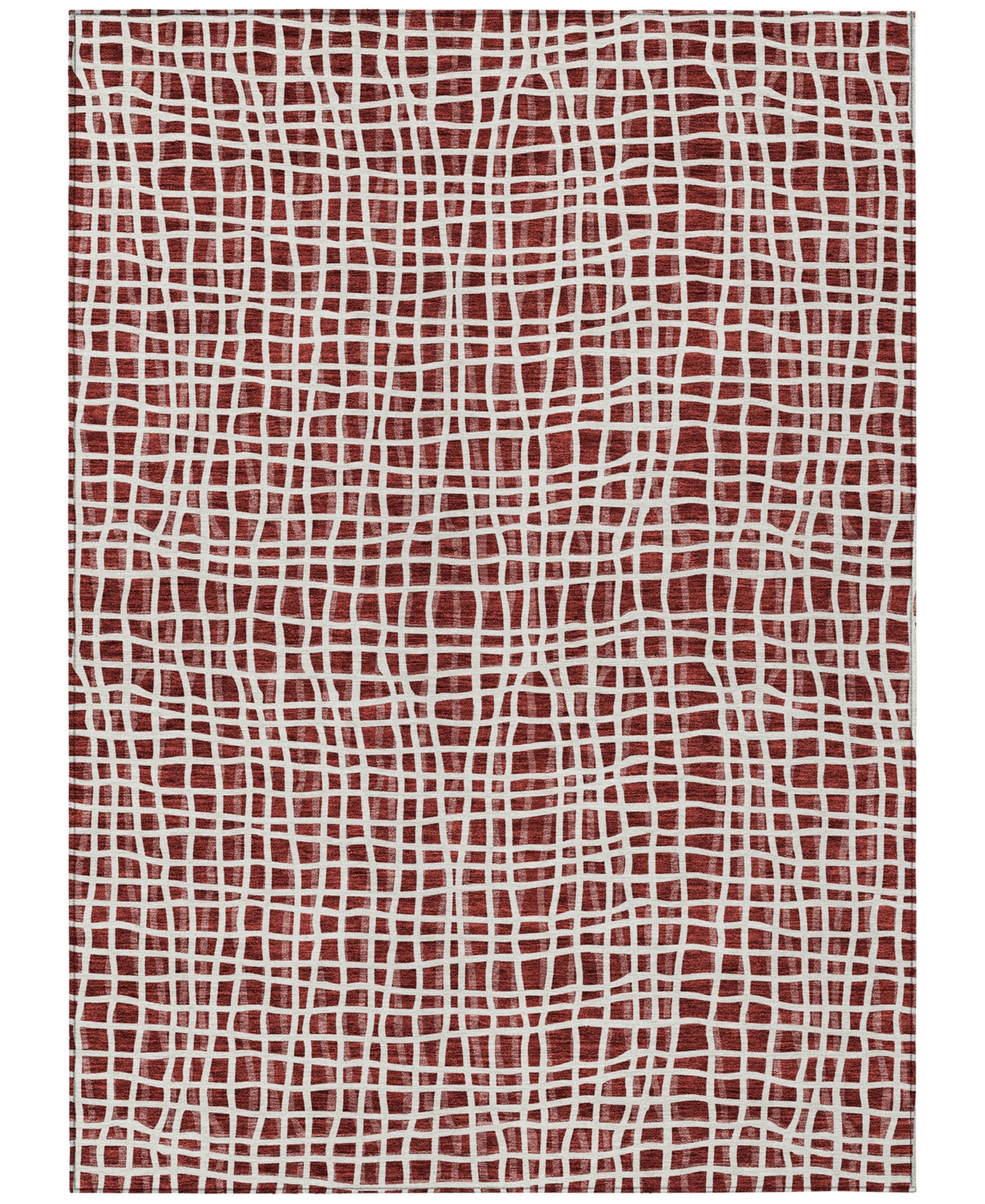Addison Chantille Acn729 8'x10' Area Rug In Burgundy