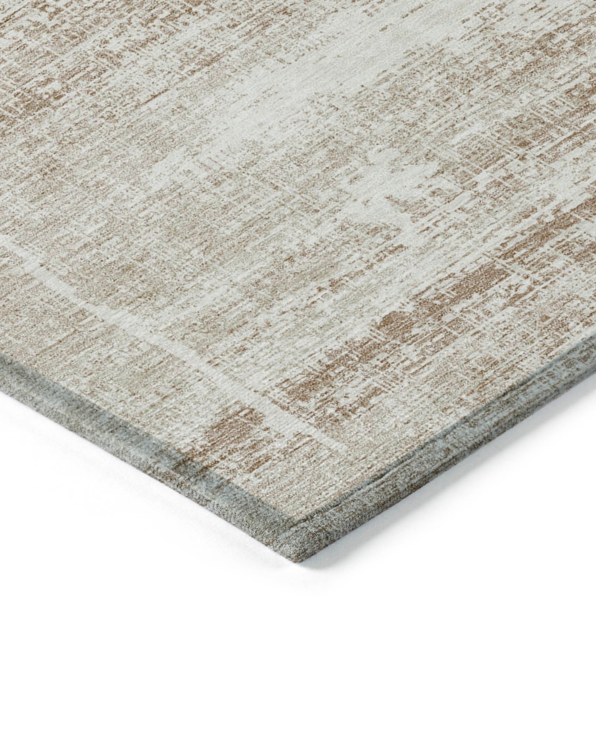 Addison Chantille Acn747 2'3"x7'6" Runner Area Rug In Beige