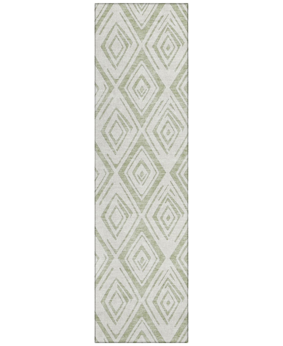 Addison Chantille Acn737 2'3"x7'6" Runner Area Rug In Sage