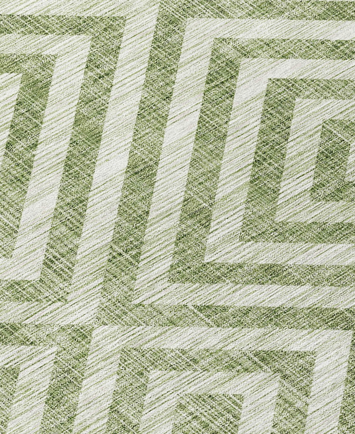 Addison Chantille Acn733 2'3"x7'6" Runner Area Rug In Green