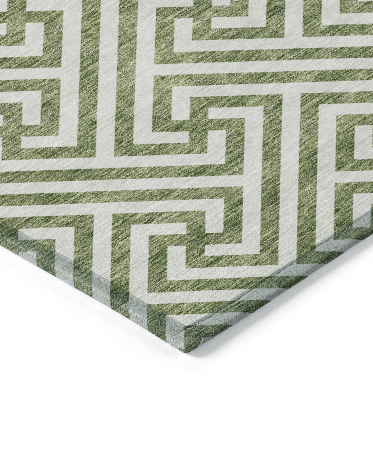 Addison Chantille Acn731 8'x10' Area Rug In Green