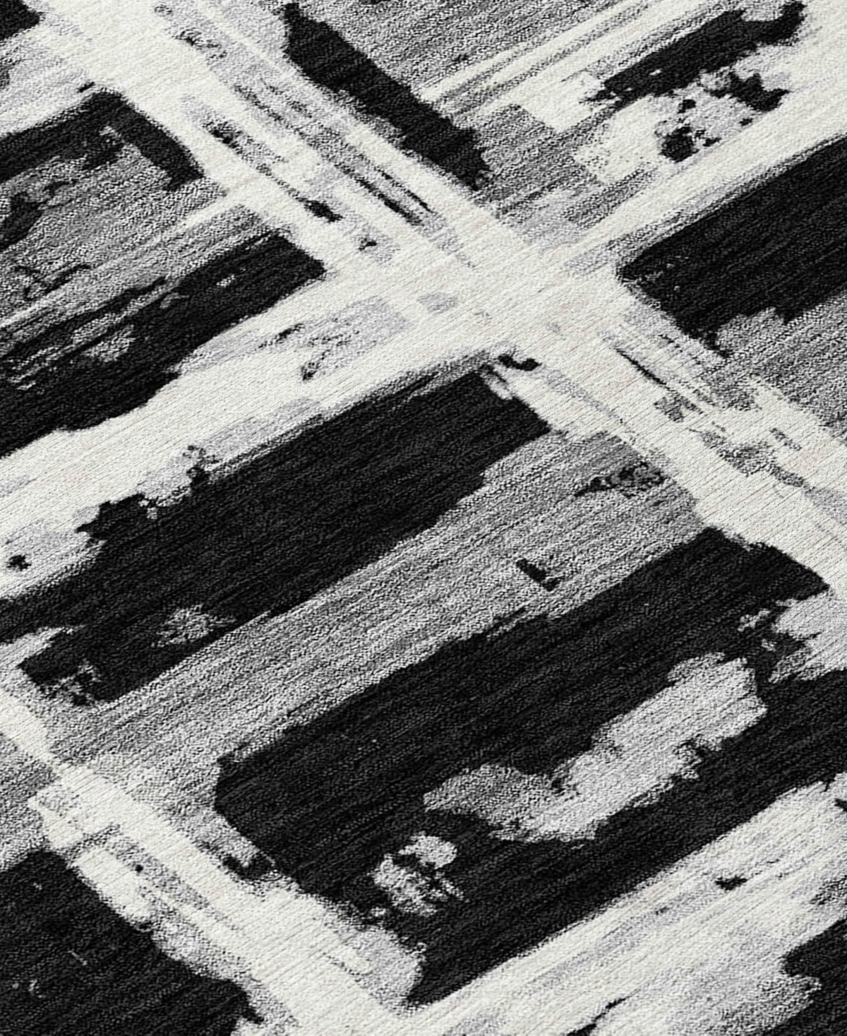 Addison Chantille Machine Washable Acn745 2'3"x7'6" Runner Area Rug In Black