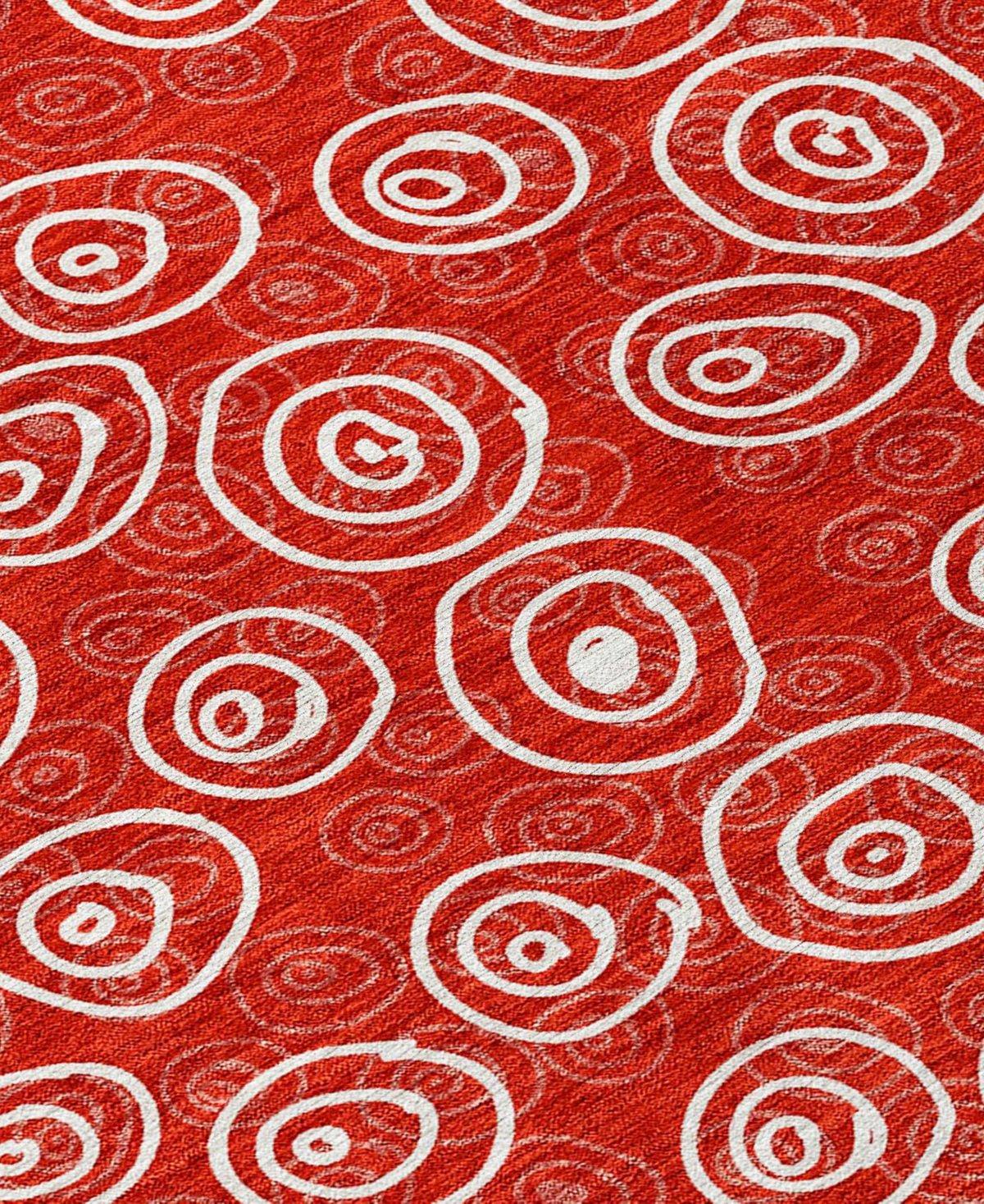 Addison Chantille Machine Washable Acn728 9'x12' Area Rug In Red