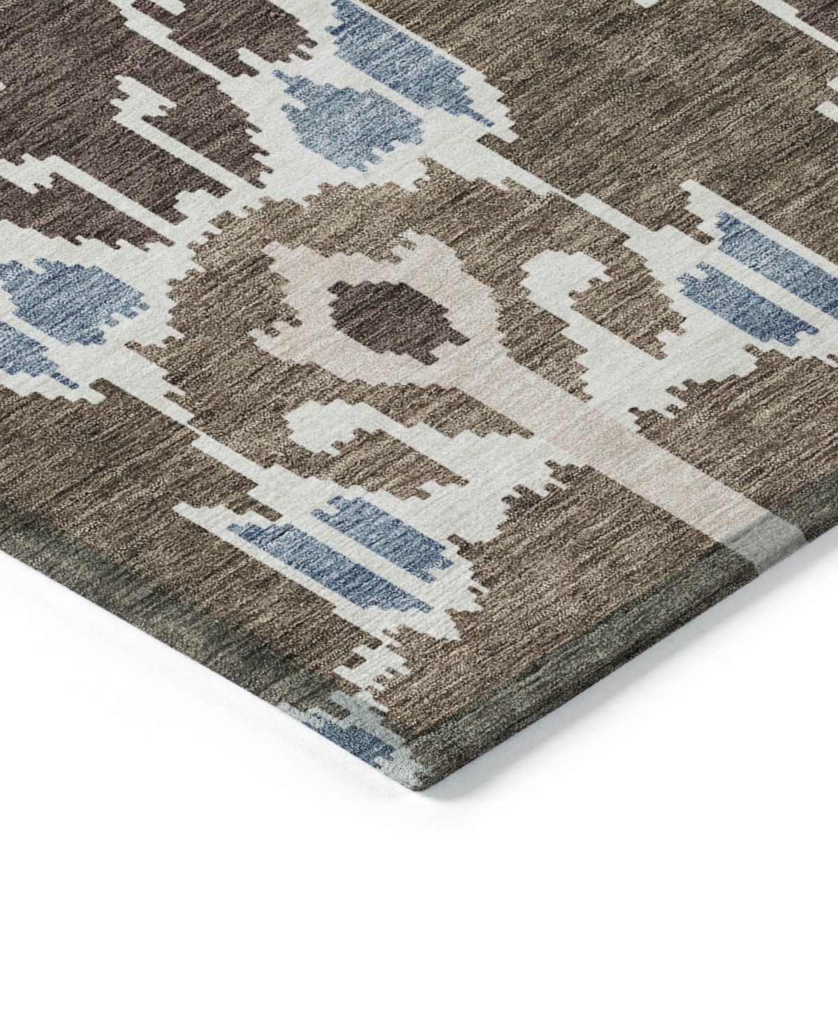 Addison Chantille Acn748 2'3"x7'6" Runner Area Rug In Cocoa