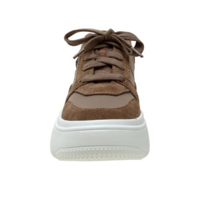 GAINS Women's High Platform Lace Up Fashion Sneakers