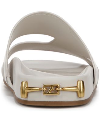 Britt Open Toe Leather Slide Sandals