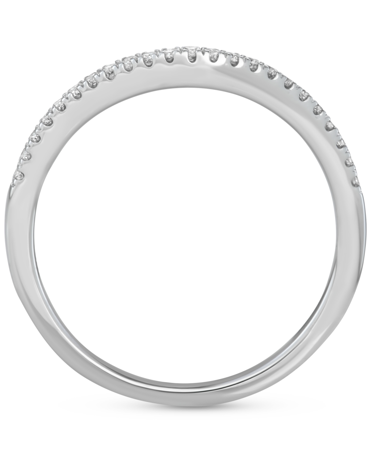 Macy's Diamond Squared Halo Bridal Set Ring (1 Ct. T.w.) In 14k White Gold In White Gold