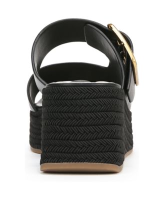 Taziana Leather Espadrille Platform Sandals