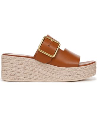 Taziana Leather Espadrille Platform Sandals