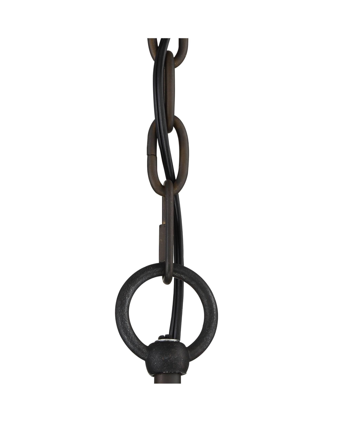 Possini Euro Design Campanelli Bronze Brass Pendant Chandelier Lighting Wide Farmhouse Rustic Drum Waterglass Shade 4-Light Fixture for Dining Roo