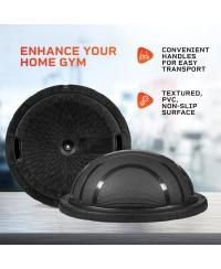Half Balance Ball Trainer – Stability Ball for Full Body Workout, Exercise & Physical Therapy