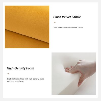 Christoph Upholstered Flip Top Storage Bench with Metal Legs