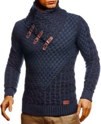 Men's Chunky Knit Pullover Sweater