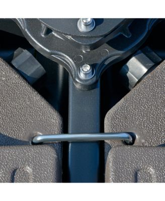 Outdoor Patio Cantilever Umbrella Base Weight w/ Build-In Carry Handles