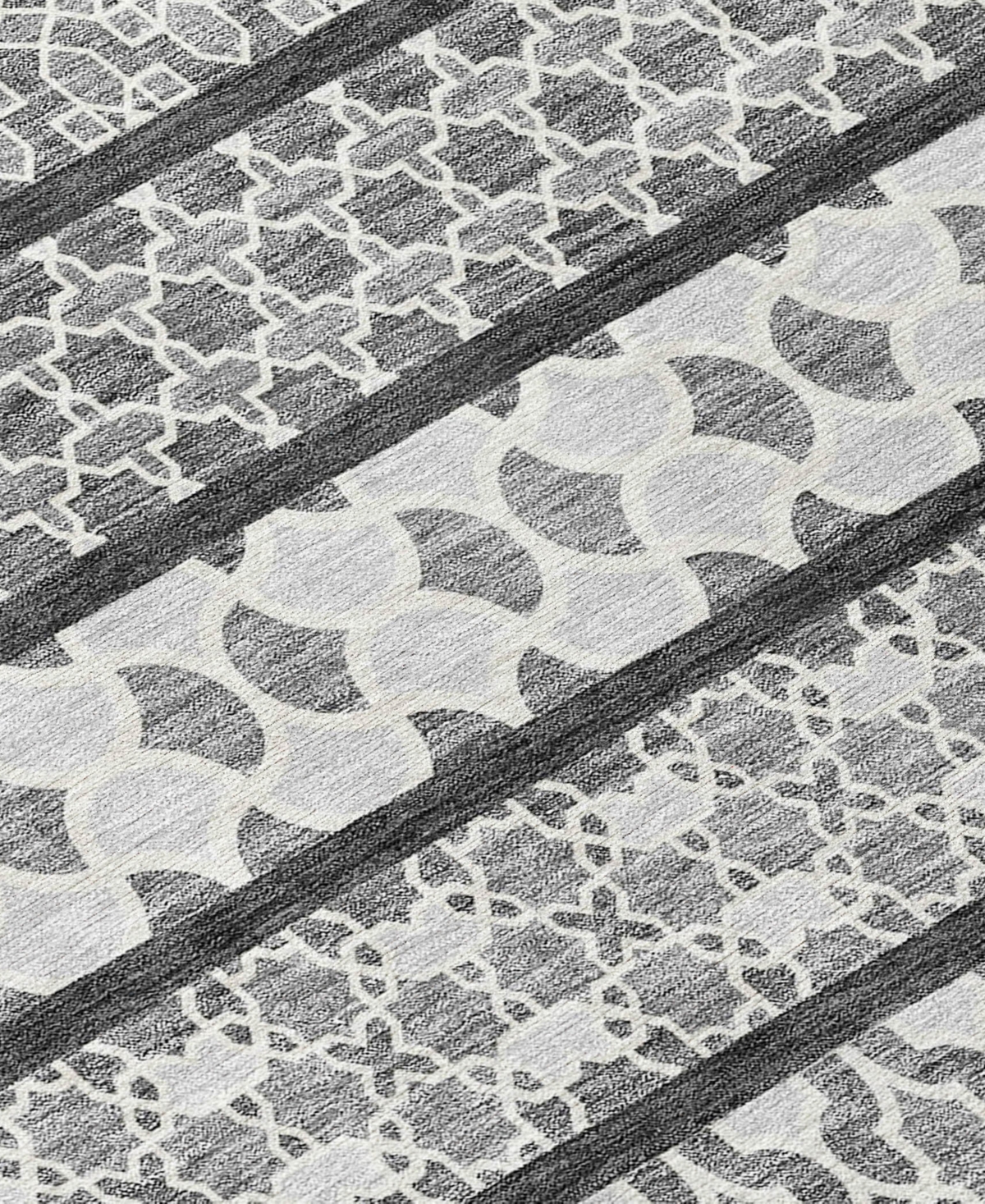 Shop Addison Chantille Machine Washable Acn726 10'x14' Area Rug In Gray