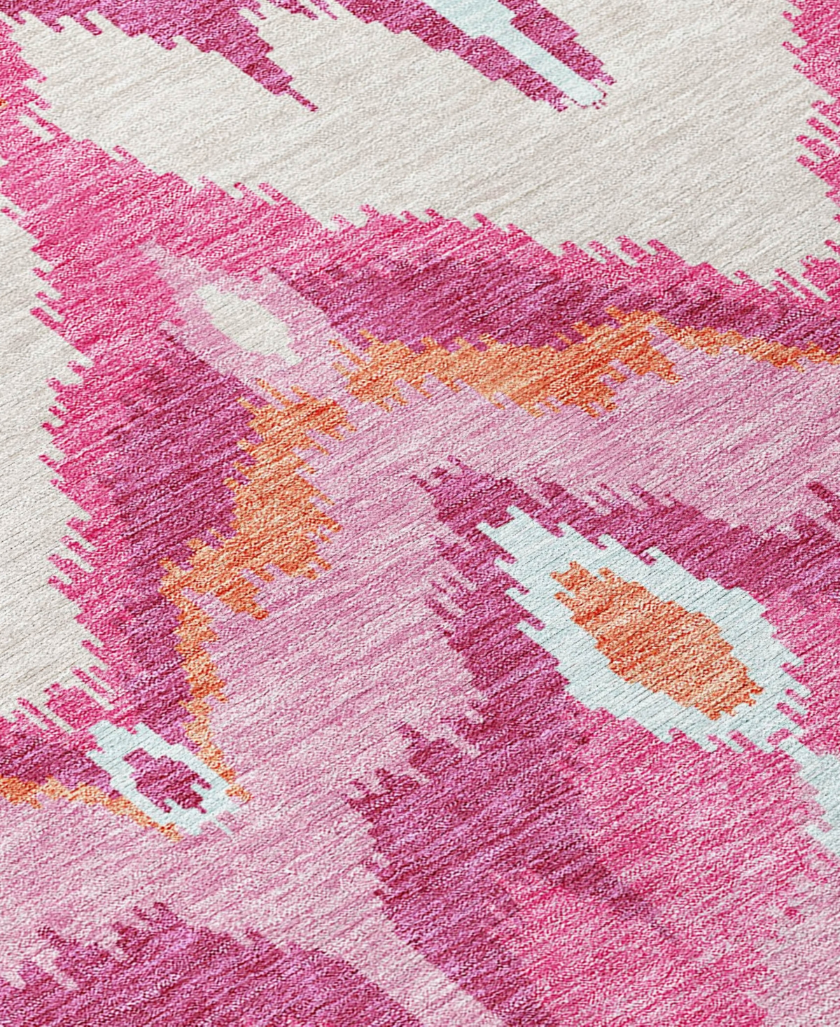 Addison Chantille Machine Washable Acn743 8'x10' Area Rug In Pink