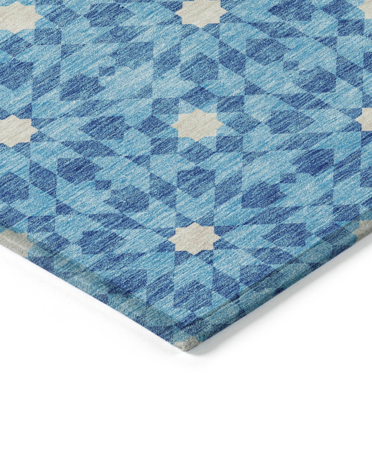 Addison Chantille Acn734 2'6"x3'10" Area Rug In Denim
