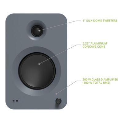 REN Powered Bluetooth Bookshelf Speakers - Pair