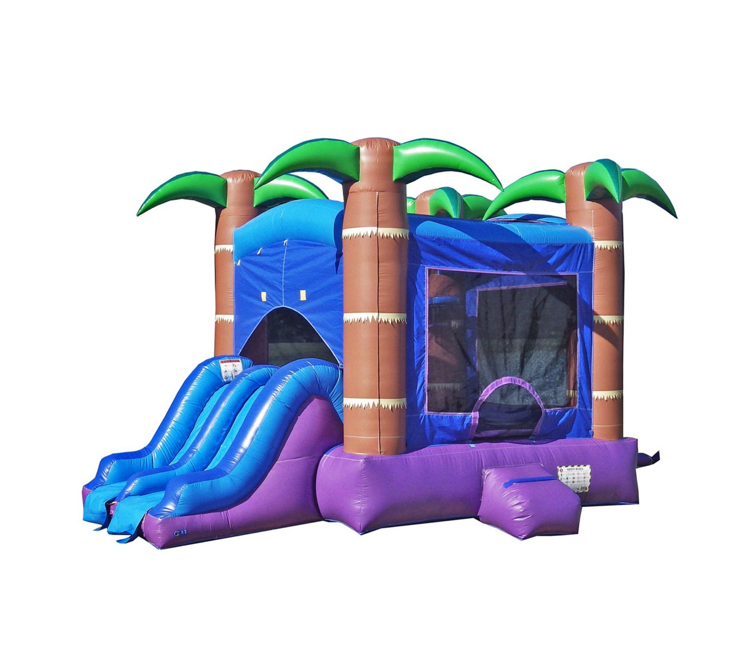 Детская игрушка HERO Kiddo HeroKiddo Enchanted Forest Commercial Grade Inflatable Bounce House & Dual Lane Water Slide Combo (No Blower/No Stakes), цвет: Open Miscellaneous — фото 1
