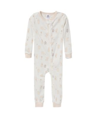 Baby Girls' Snug Fit Footless Pajamas, 3-Pack