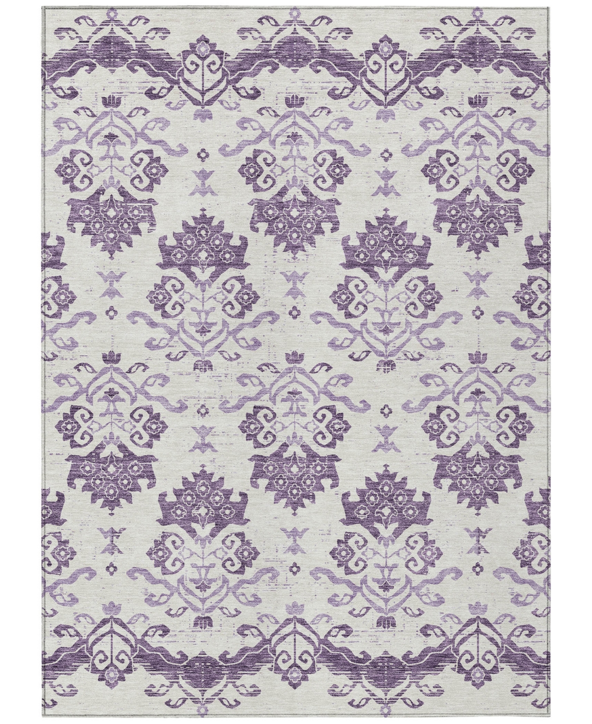 Addison Chantille Acn759 5'x7'6" Area Rug In Purple