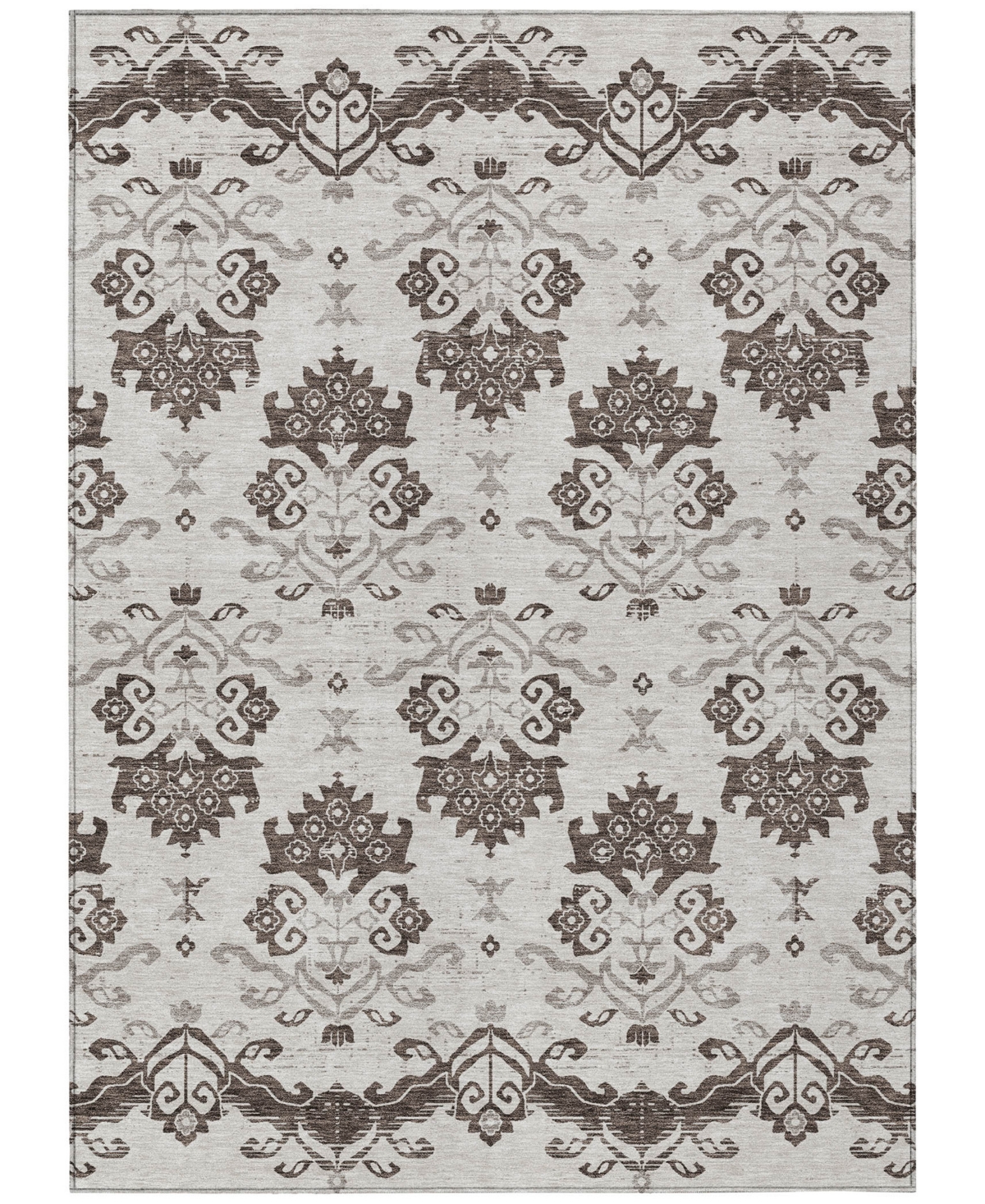 Addison Chantille Acn759 2'6"x3'10" Area Rug In Chocolate