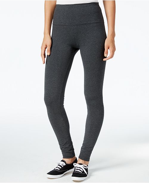 Style & Co Petite Tummy-Control Active Leggings, Created for Macy's ...