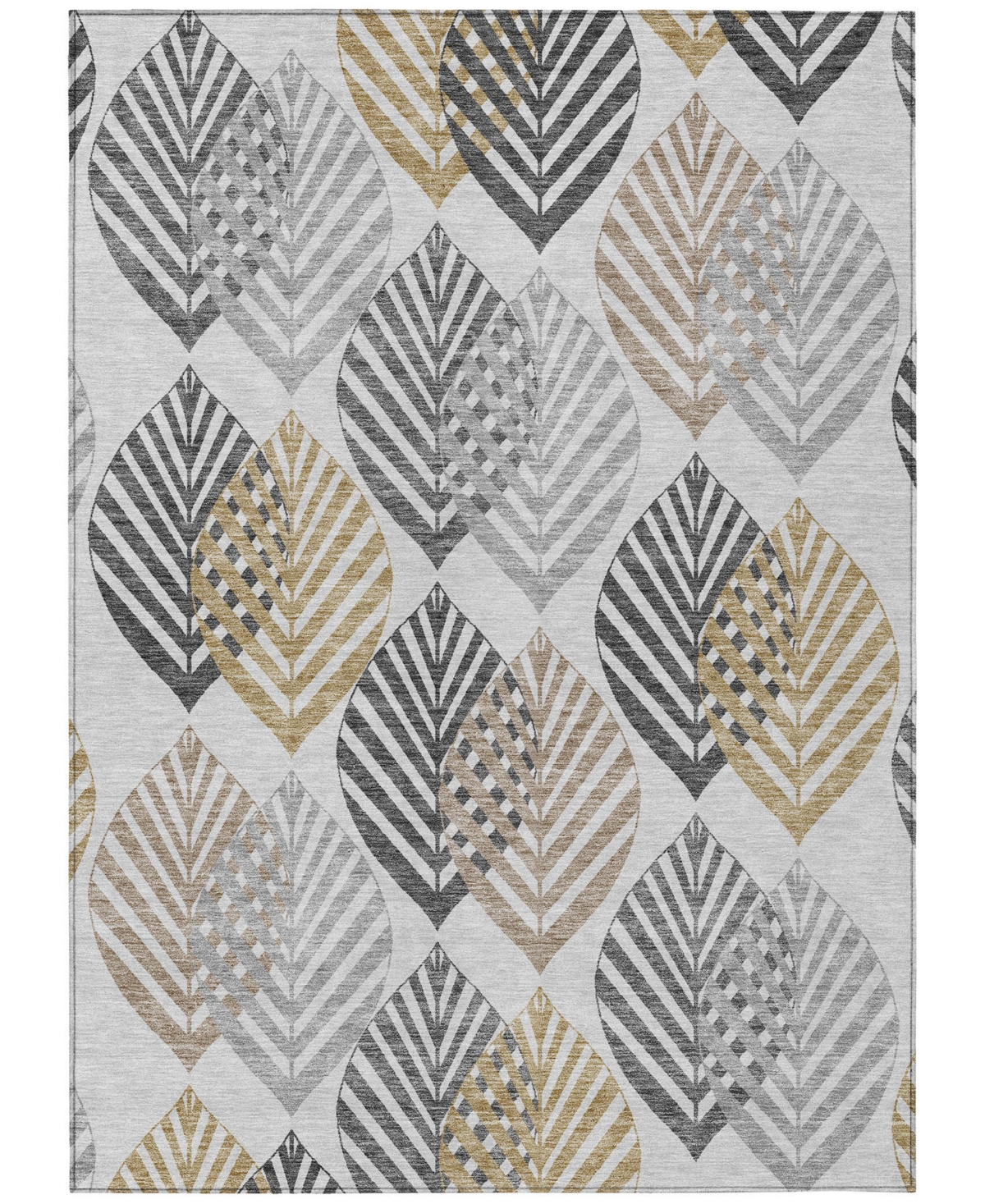 Addison Chantille Acn744 8'x10' Area Rug In Silver