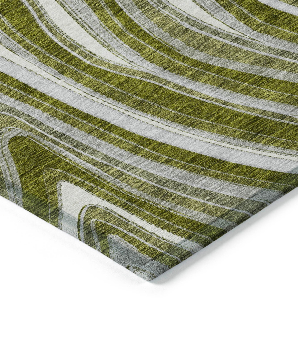Addison Chantille Acn756 9'x12' Area Rug In Olive