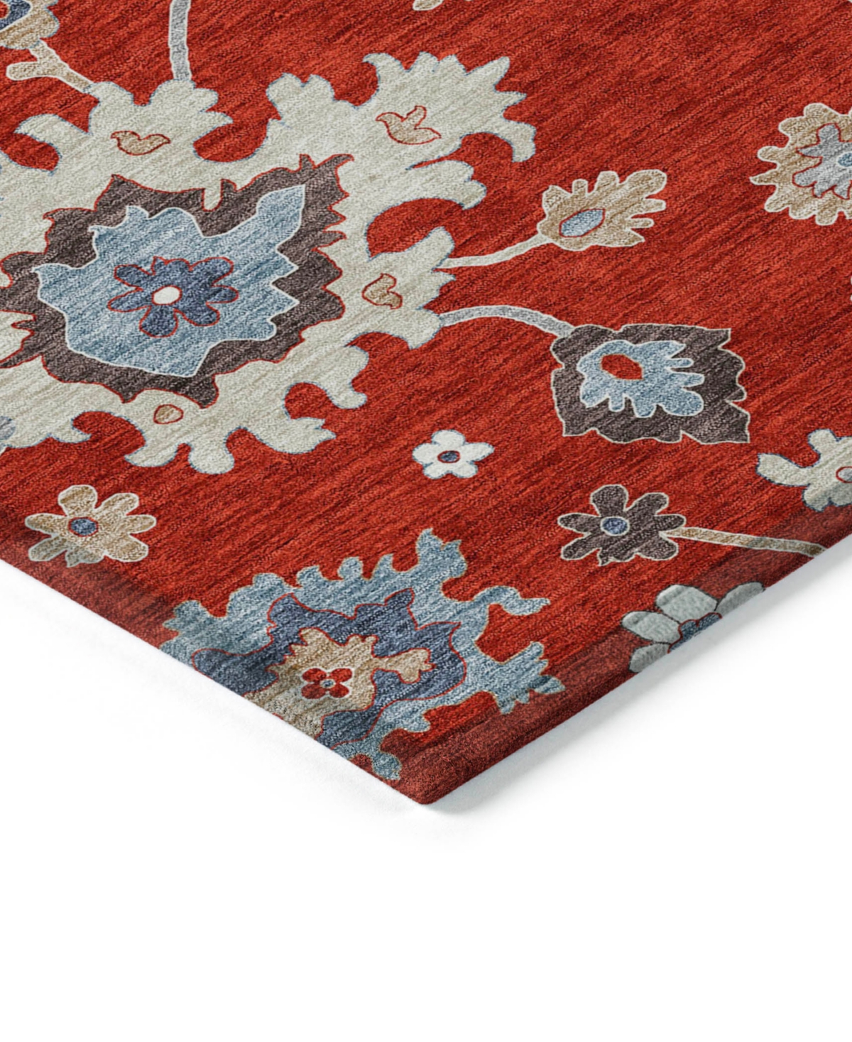 Addison Chantille Acn753 8'x10' Area Rug In Red