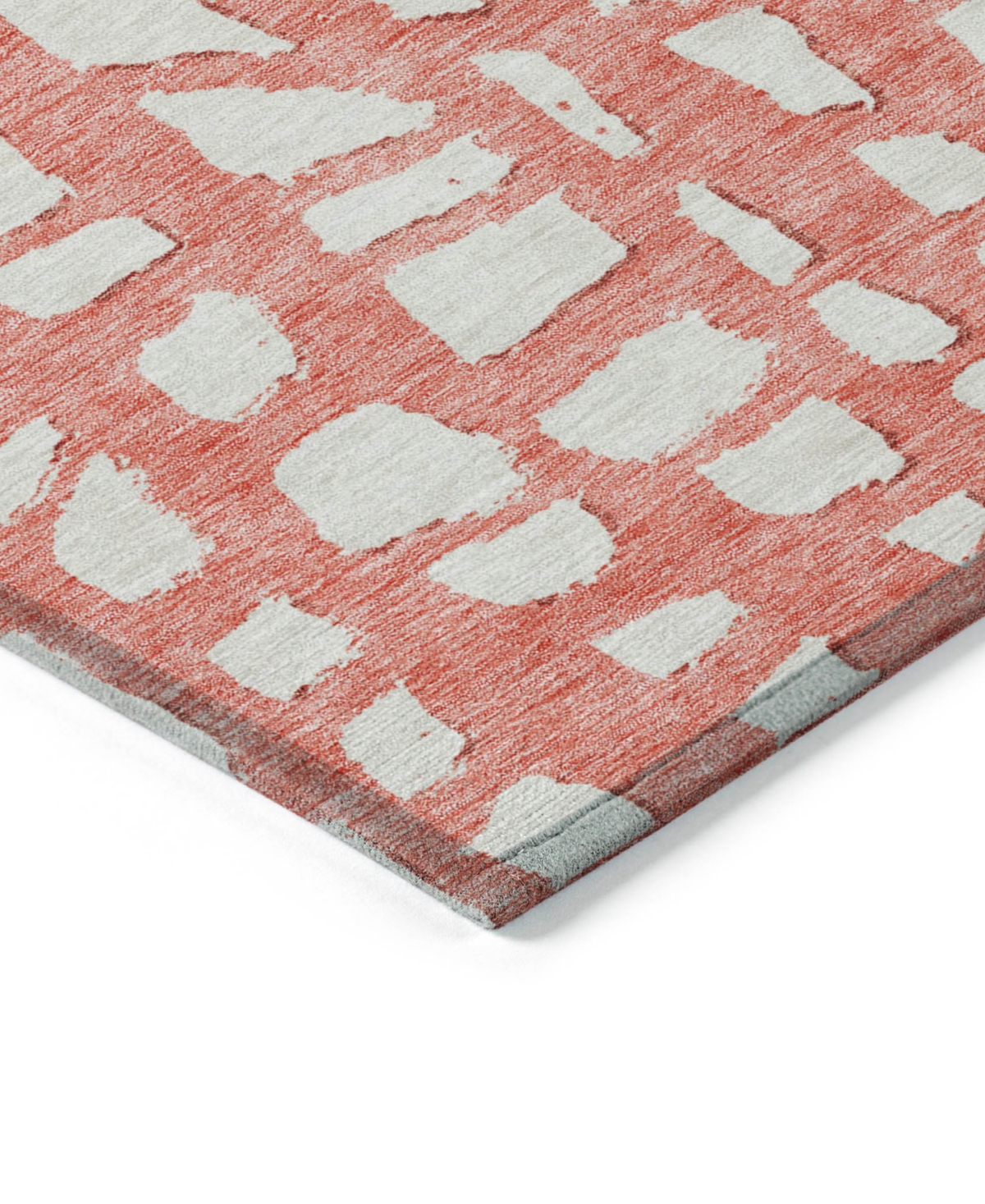 Addison Chantille Acn754 8'x10' Area Rug In Salmon