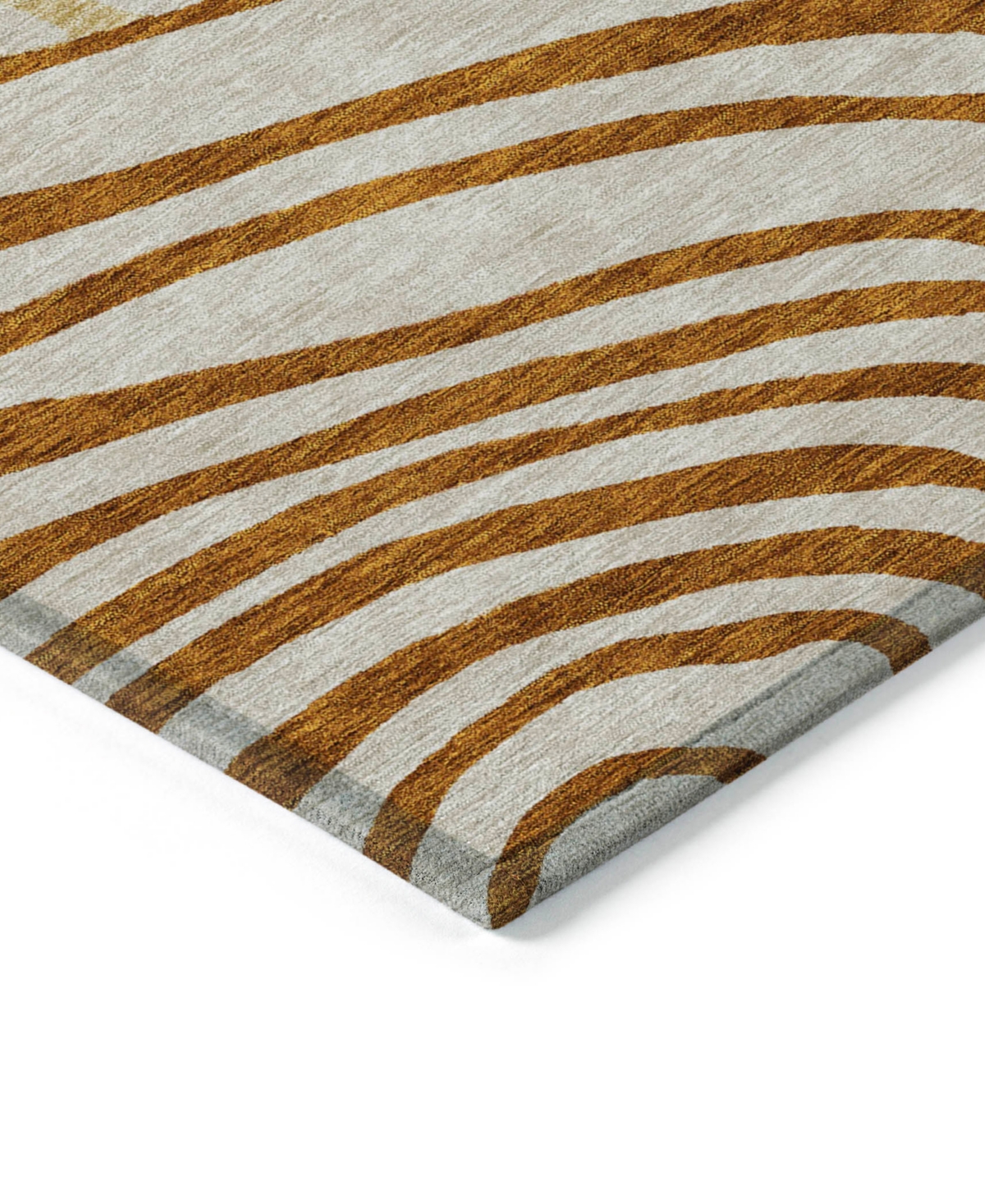 Addison Chantille Acn765 5'x7'6" Area Rug In Terracotta