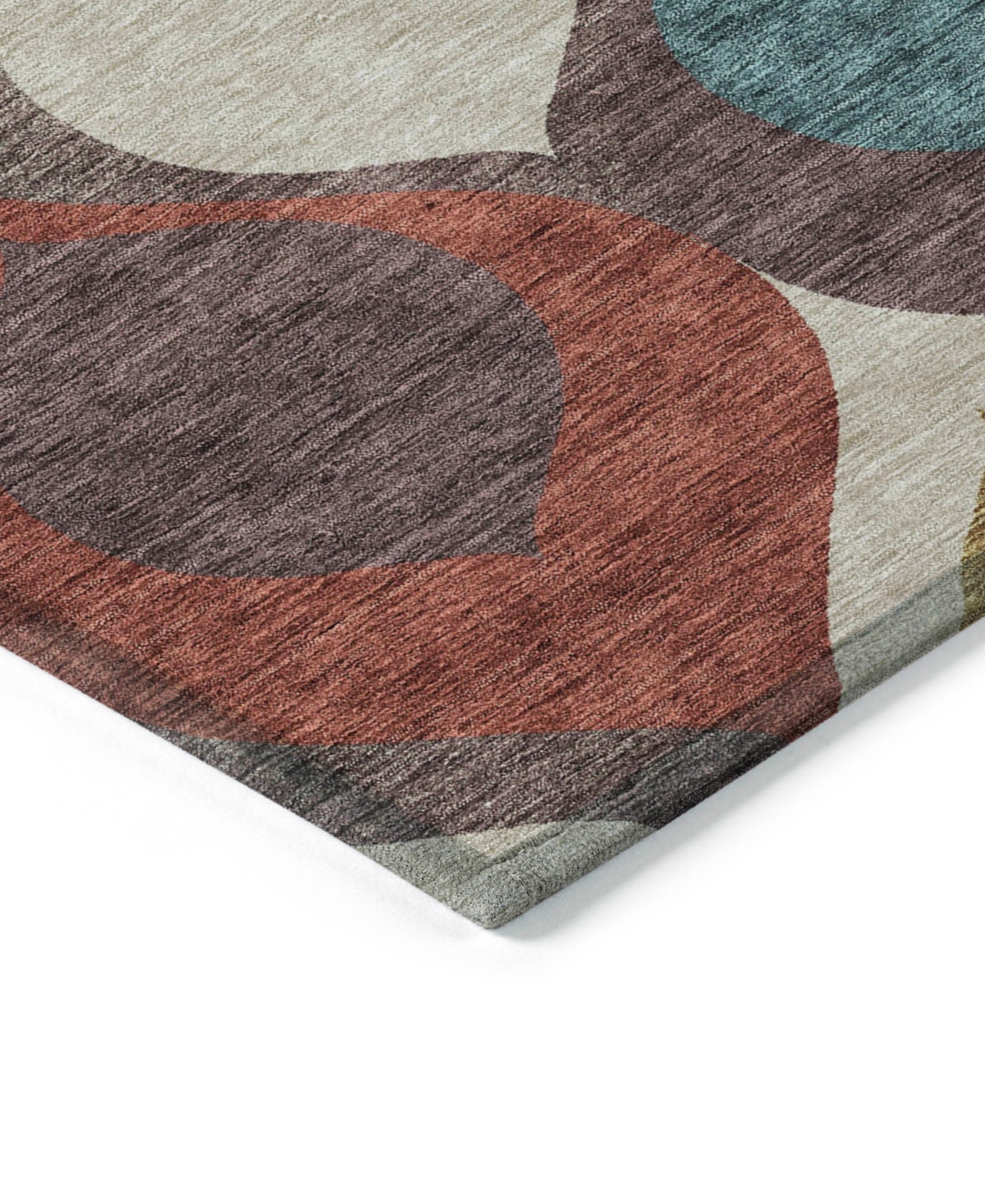 Shop Addison Chantille Machine Washable Acn749 2'6"x3'10" Area Rug In Brown