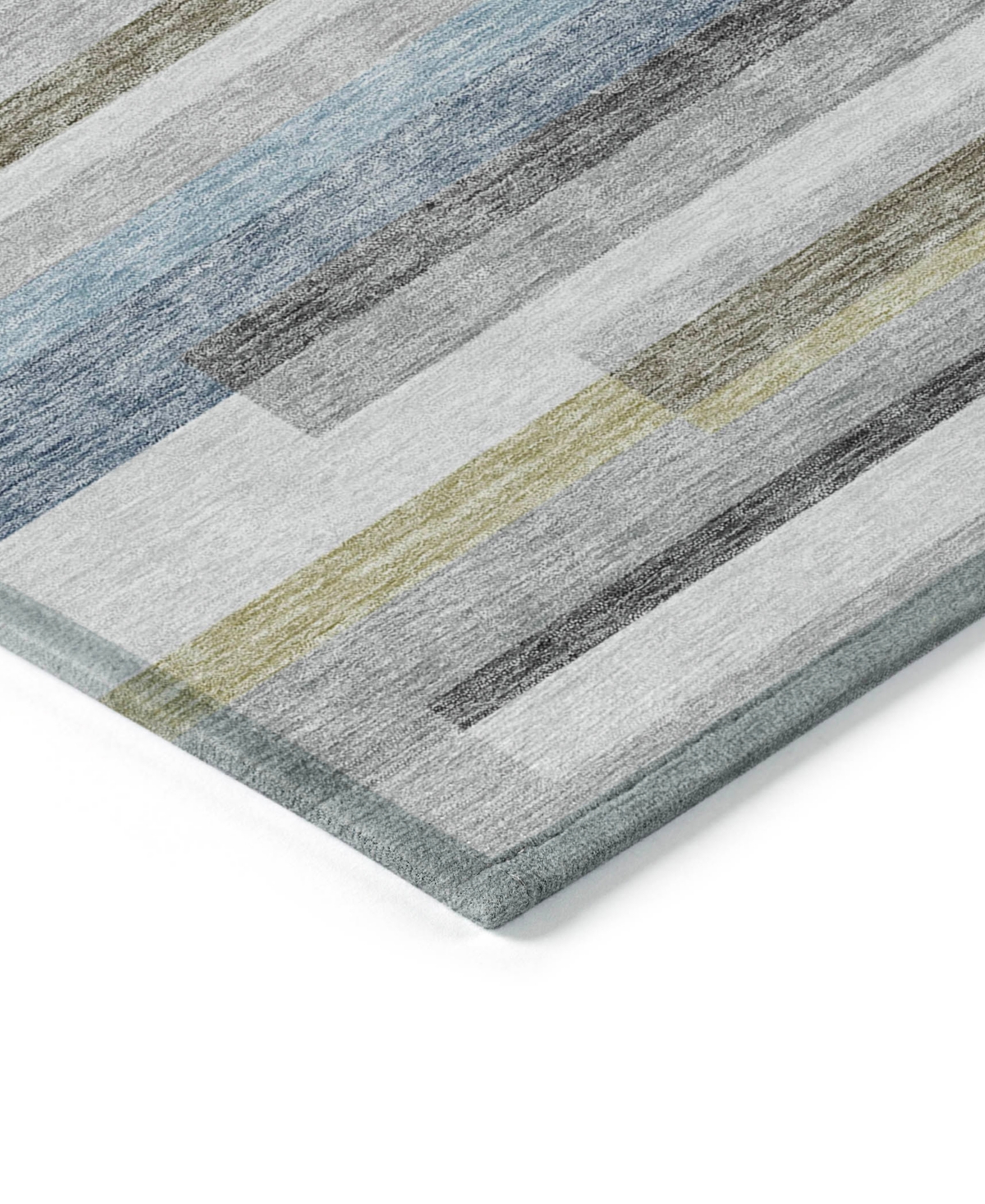 Addison Chantille Acn766 2'3"x7'6" Runner Area Rug In Gray