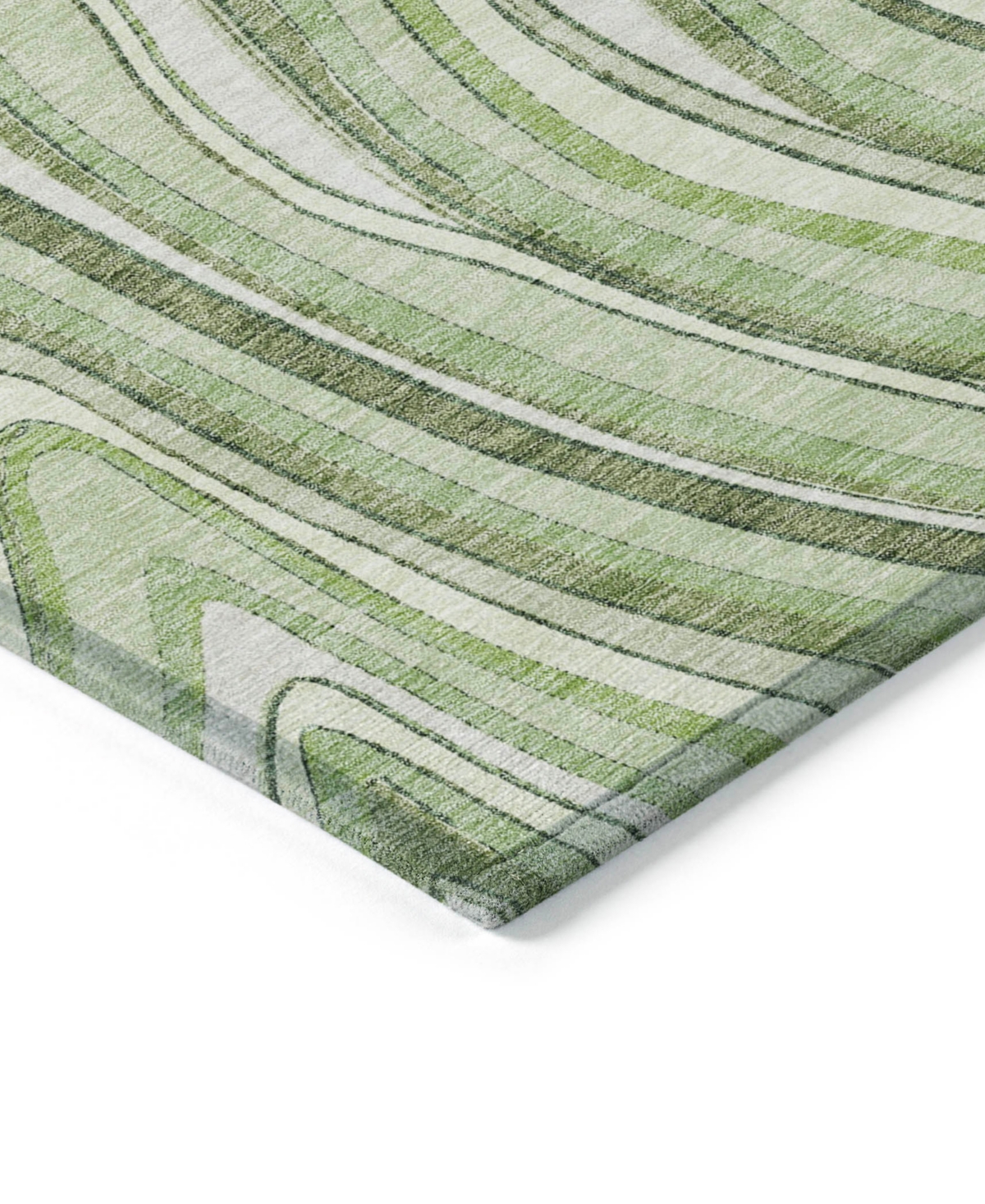 Addison Chantille Acn756 2'3"x7'6" Runner Area Rug In Sage