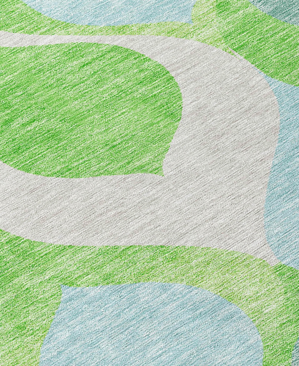 Shop Addison Chantille Machine Washable Acn749 10'x14' Area Rug In Lime
